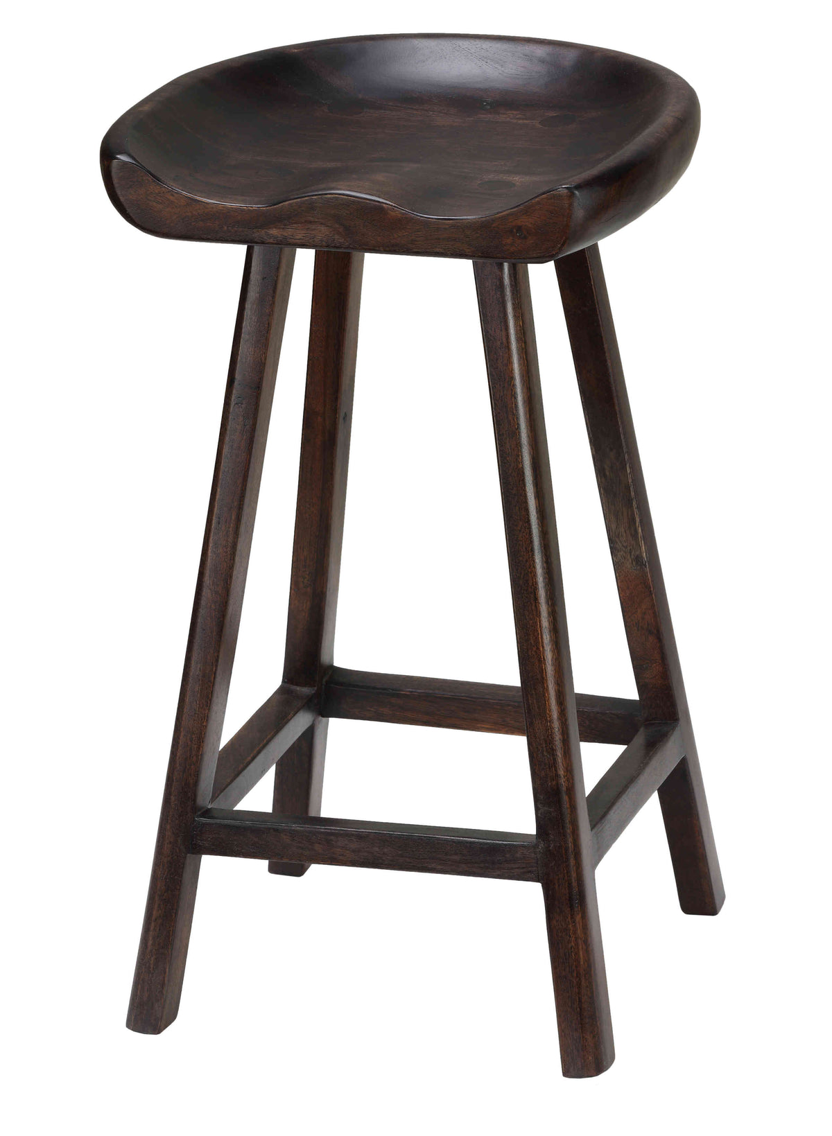Bare Decor Lucy Wooden Counter Stool, 26&quot;