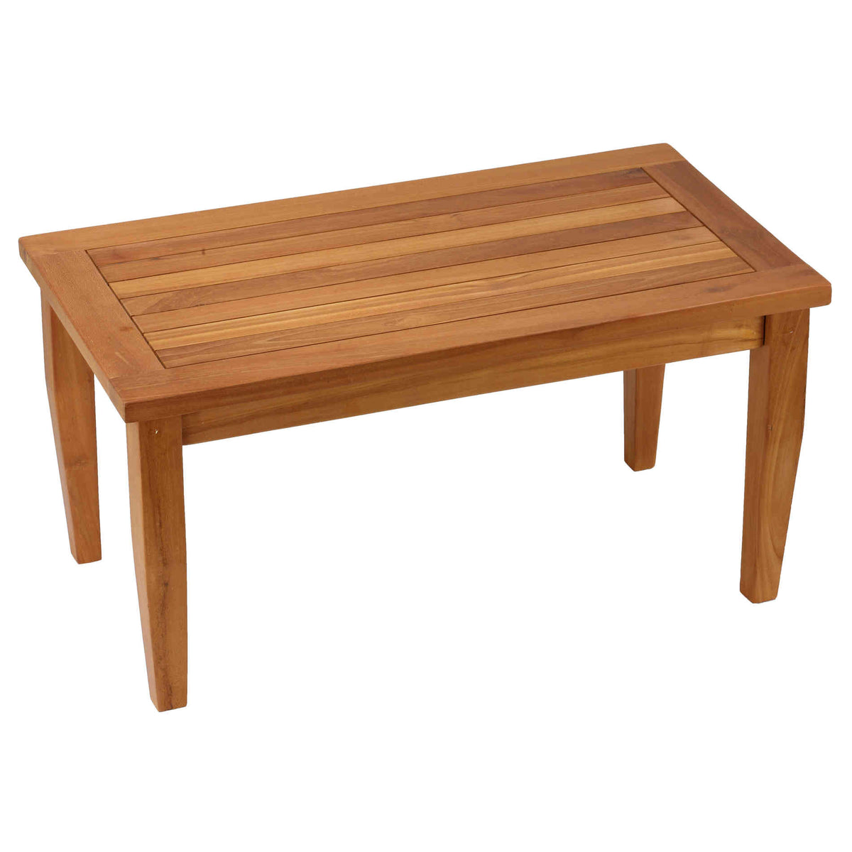 Bare Decor Karen Indoor or Outdoor Solid Teak Wood Coffee Table 36&quot; x 20&quot;