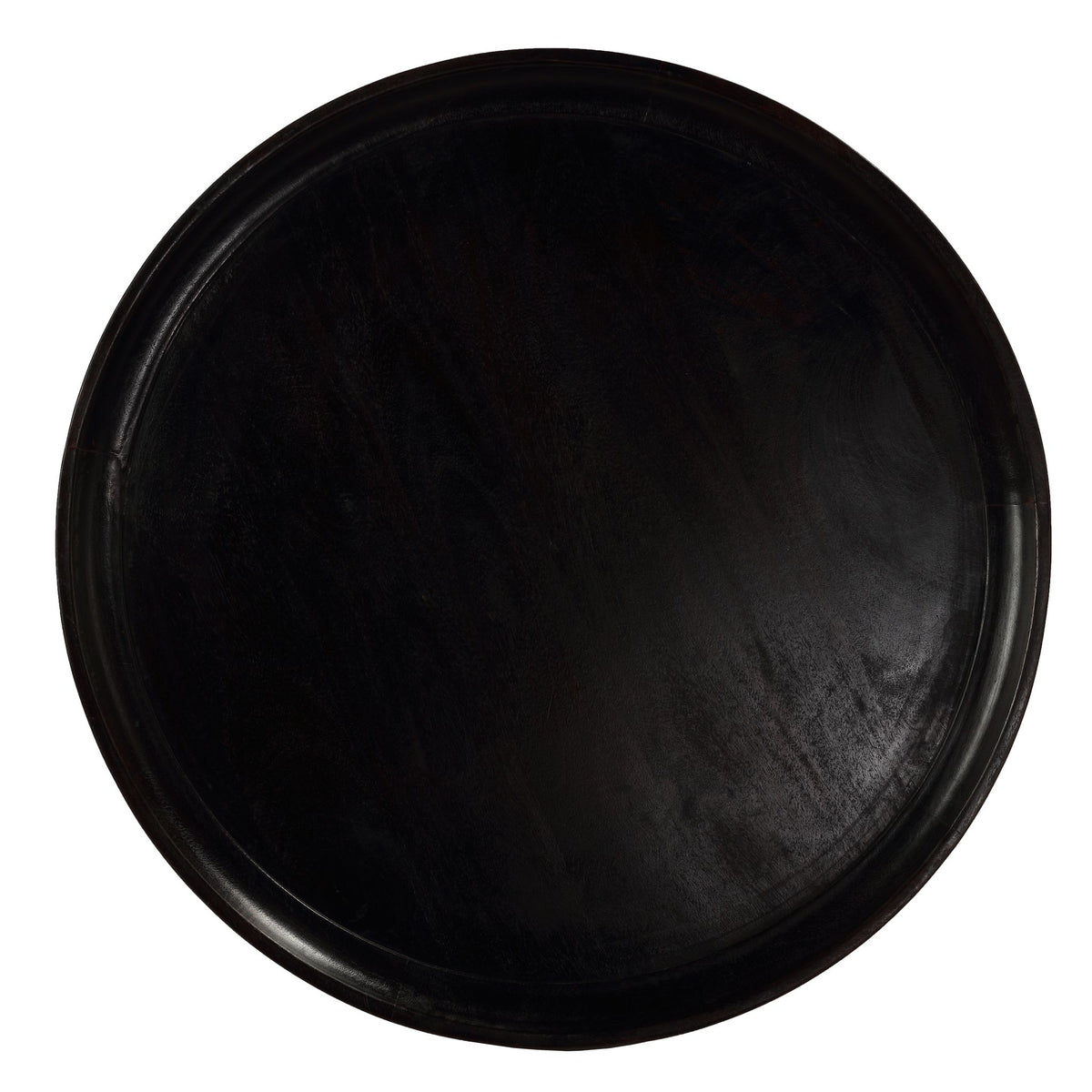 Bare Decor Manitoba Coffee Table in Solid Mango Wood, Round 28&quot;