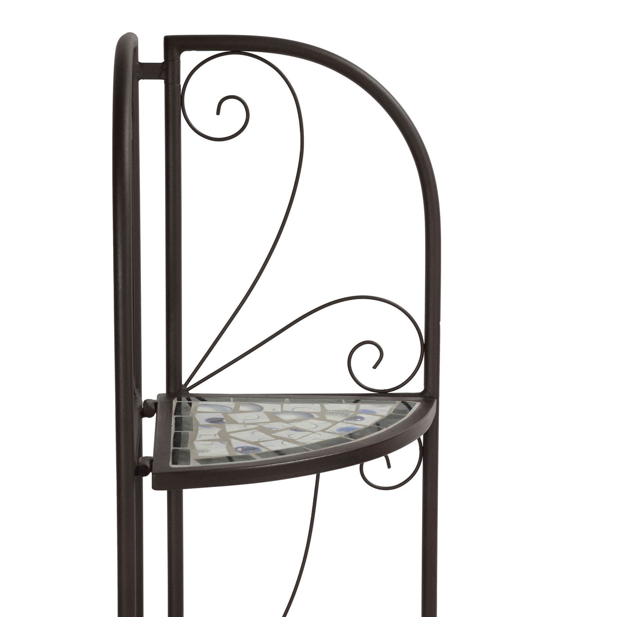 Metaltex Viva 2 Tier Corner Shelf | Made in Italy Metaltex Viva 2 Tier Corner Shelf | Made in Italy