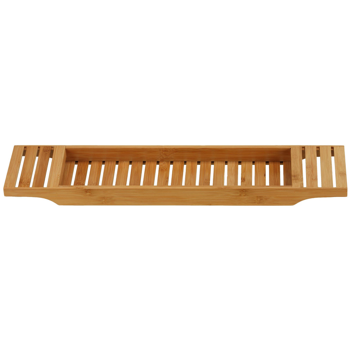 Cortesi Home Sophia Natural Bamboo Bathtub Caddy, 27.5 in Wide