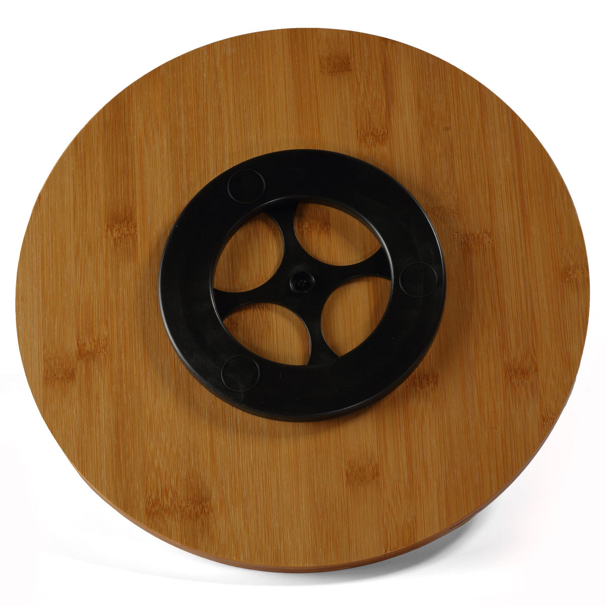 Cortesi Home Mici Lazy Susan 14&quot; Turntable in Natural Bamboo