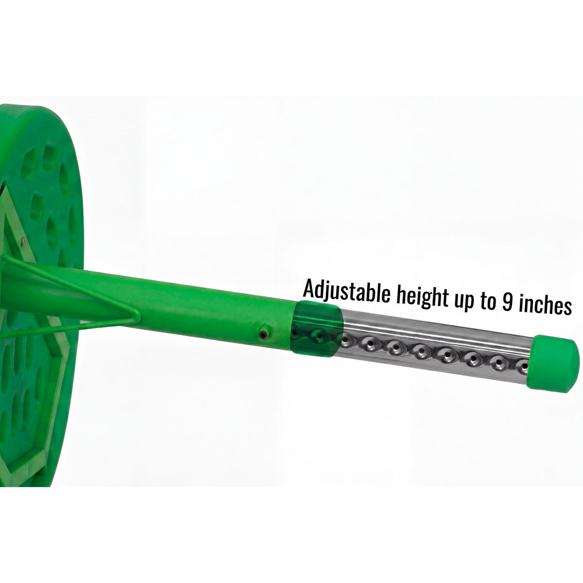 Cozy4Kids Adjustable Round Plastic Activity Table, Screaming Green