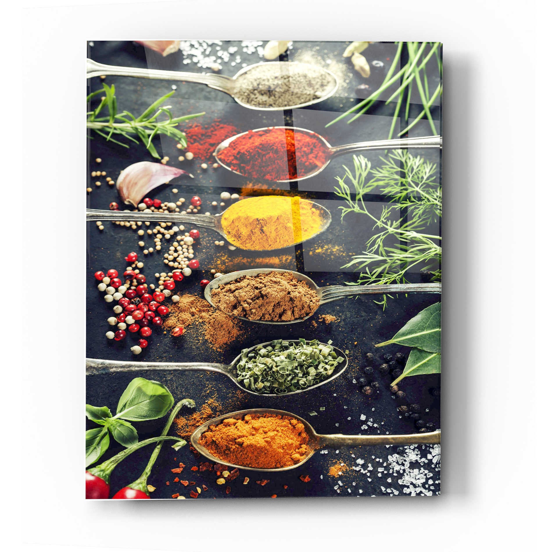 Epic Art 'A Pinch of Spice' Acrylic Glass Wall Art