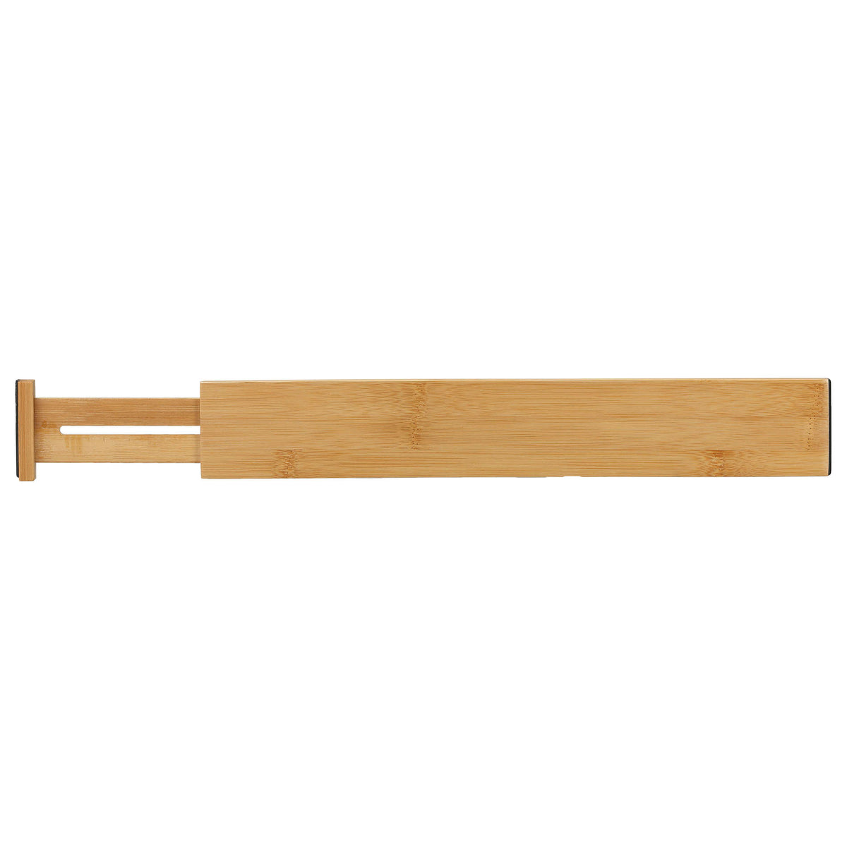 Cortesi Home Traci Natural Bamboo Spring Loaded Adjustable Drawer Dividers Set of 4