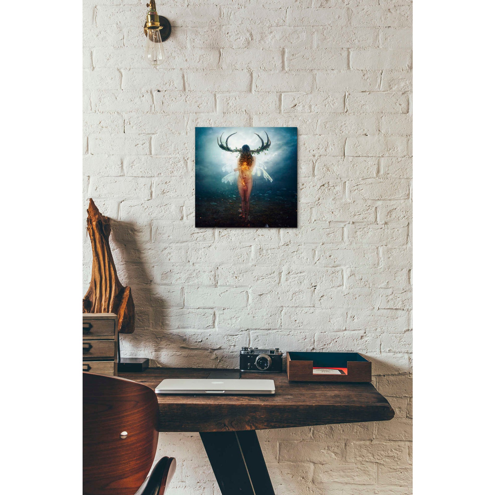 Cortesi Home 'Shelter' by Mario Sanchez Nevado, Canvas Wall Art,Size 1 Square