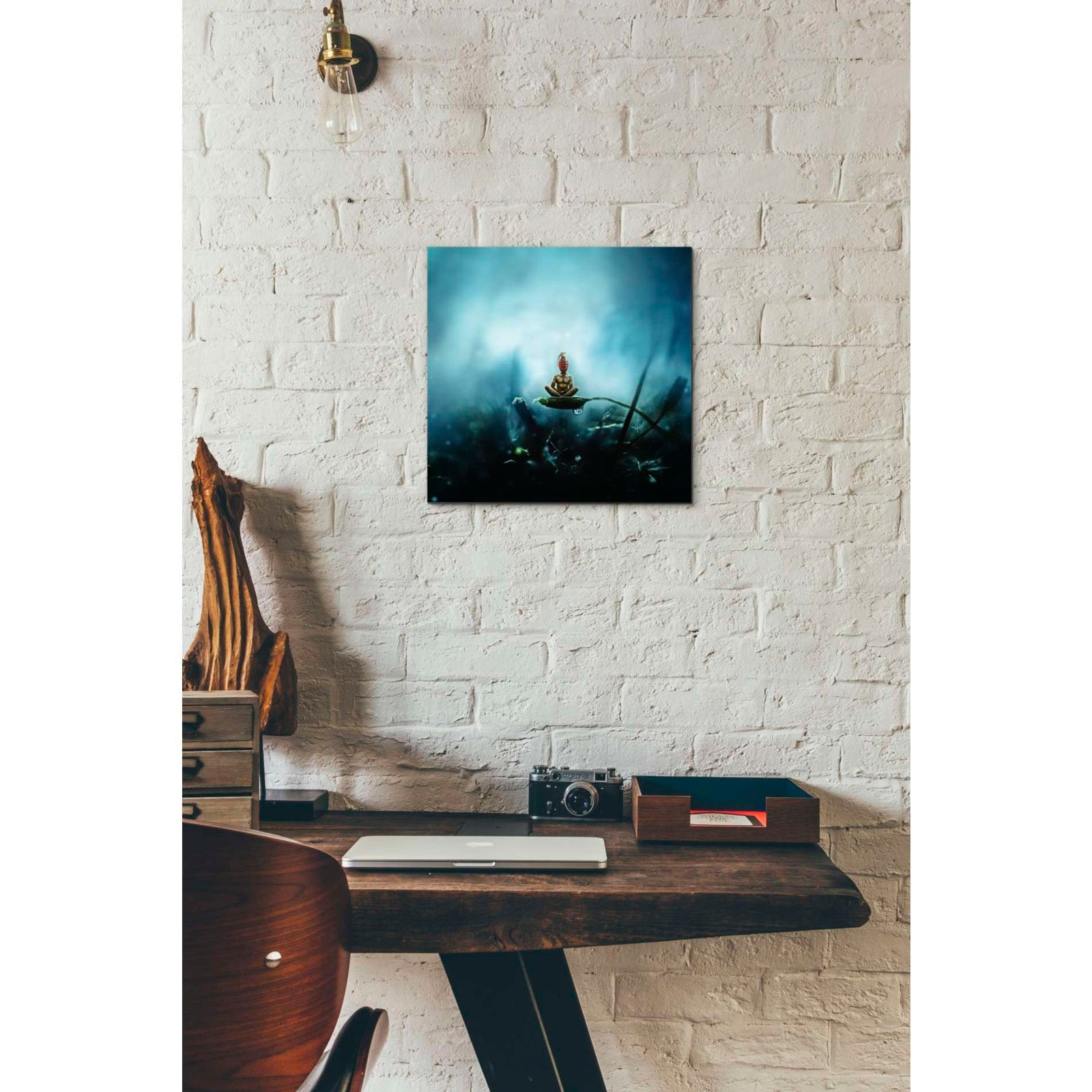 Cortesi Home 'Temporary Peace' by Mario Sanchez Nevado, Canvas Wall Art,Size 1 Square