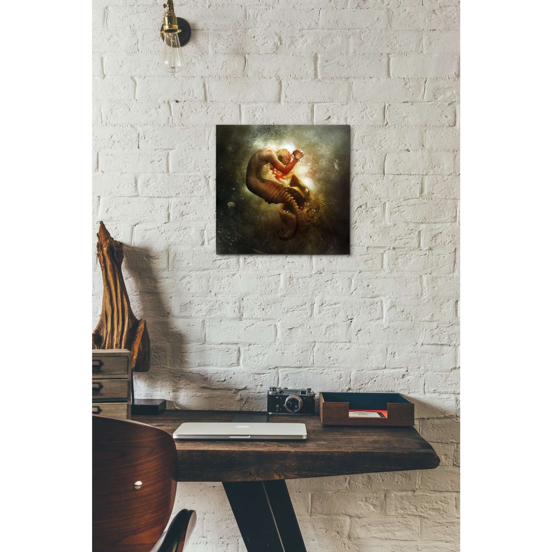 Cortesi Home 'Wanderer' by Mario Sanchez Nevado, Canvas Wall Art,Size 1 Square