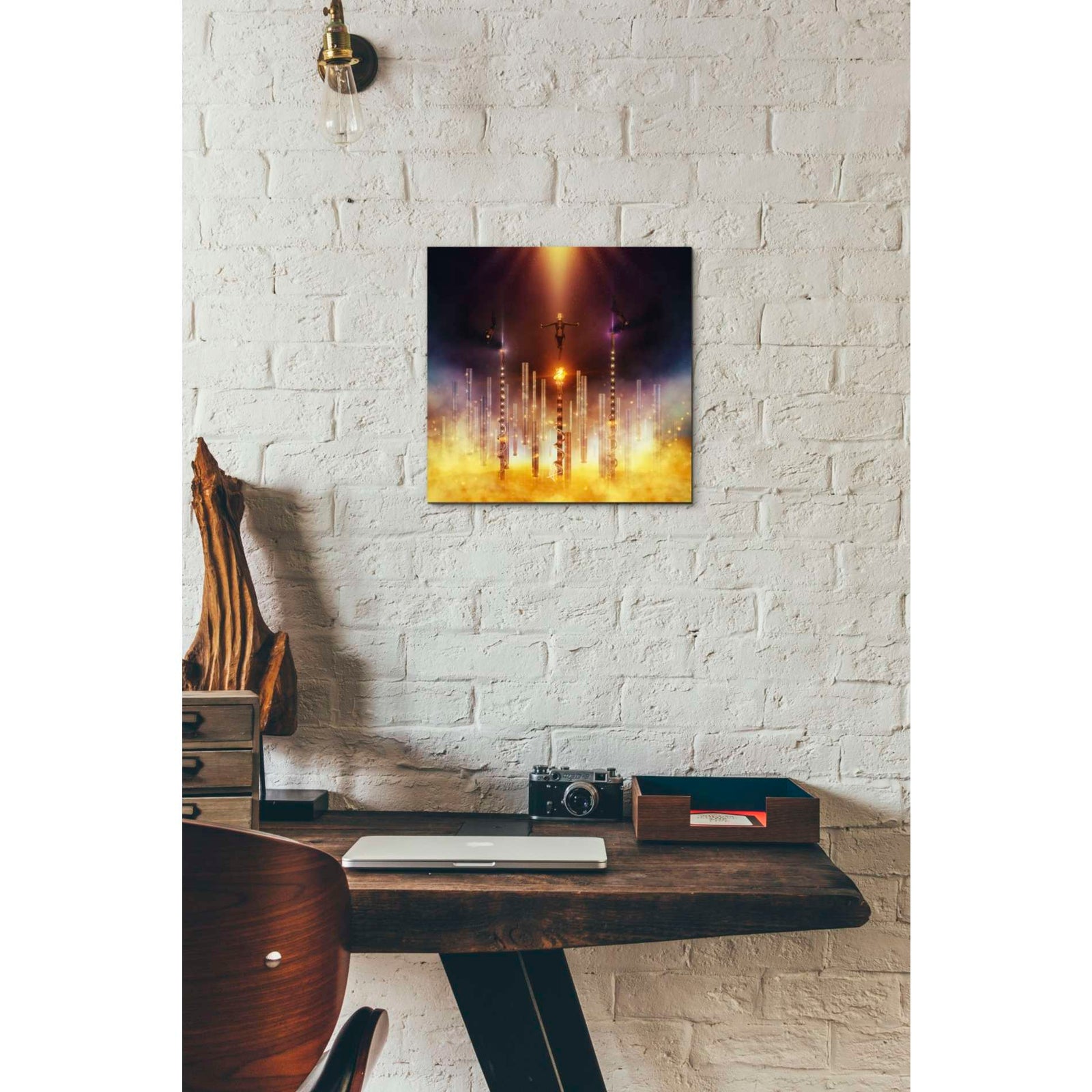 Cortesi Home 'Prometheus' by Mario Sanchez Nevado, Canvas Wall Art,Size 1 Square