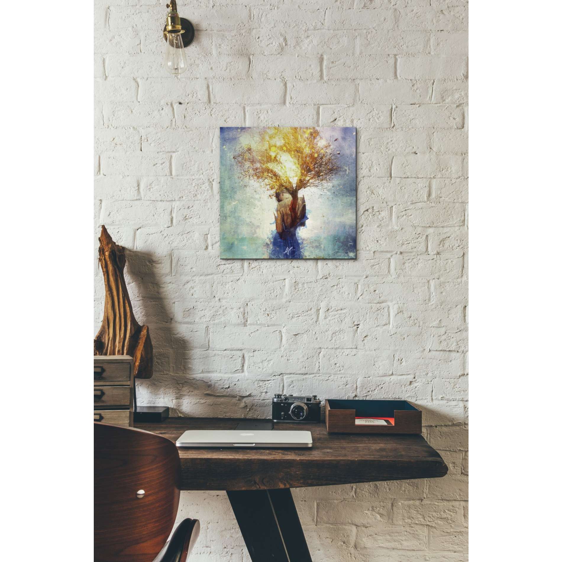 Cortesi Home 'Forgiveness' by Mario Sanchez Nevado, Canvas Wall Art,Size 1 Square