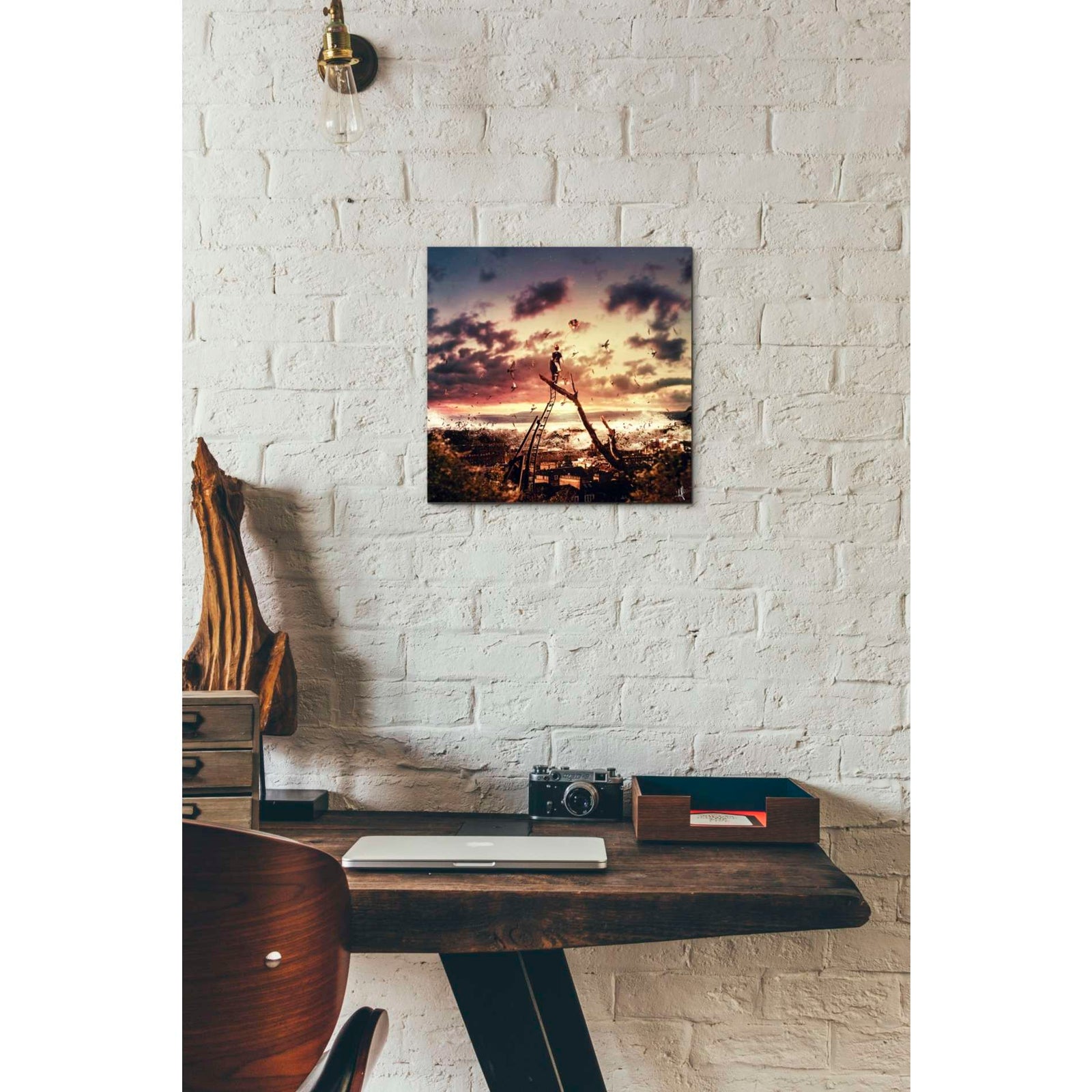 Cortesi Home 'King For A Day' by Mario Sanchez Nevado, Canvas Wall Art,Size 1 Square