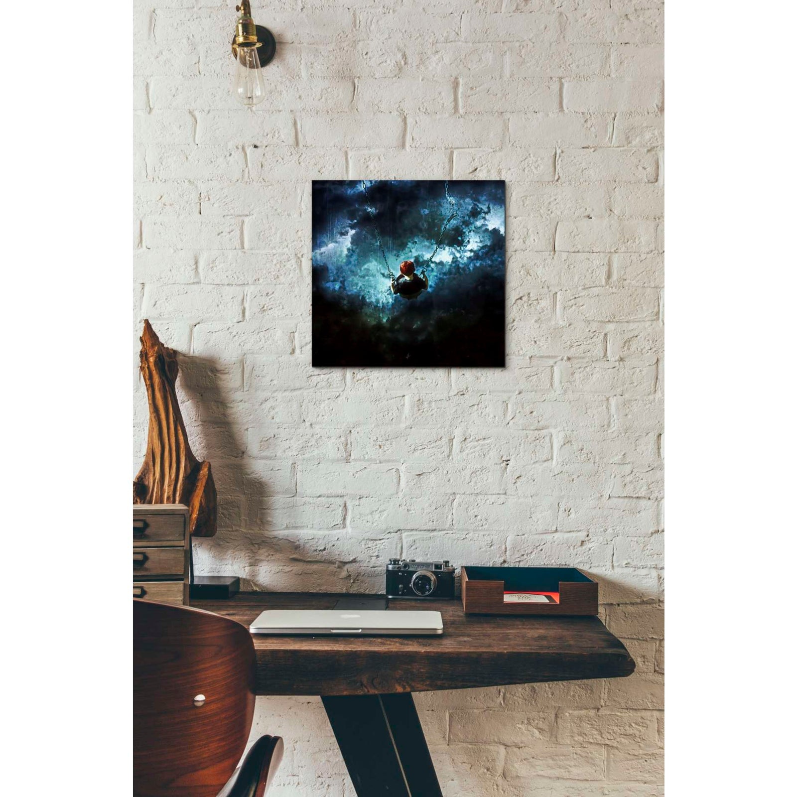 Cortesi Home 'Travel is Dangerous' by Mario Sanchez Nevado, Canvas Wall Art,Size 1 Square