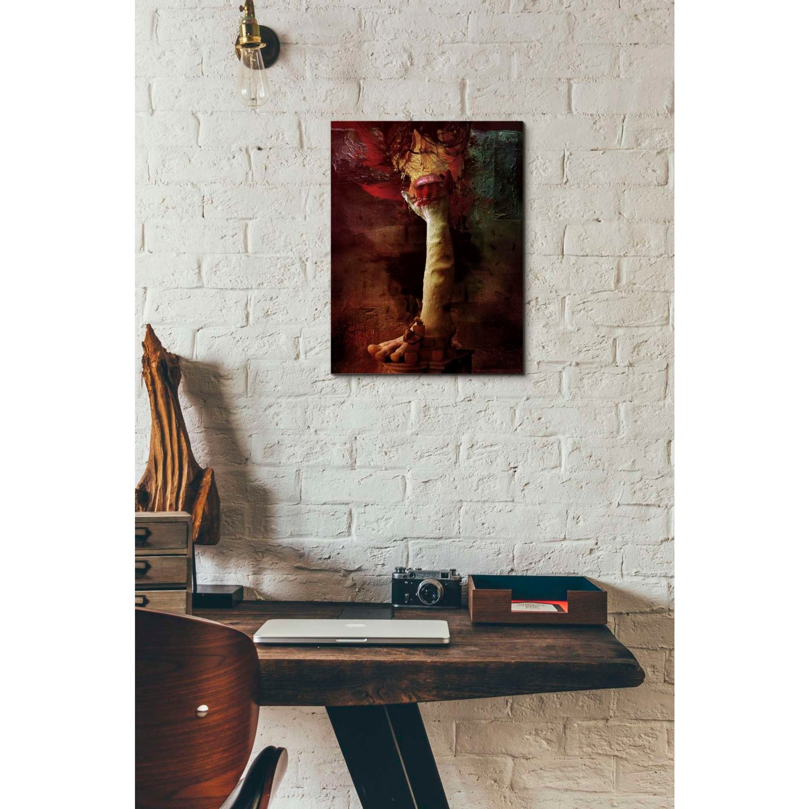 Cortesi Home 'Taste of Blood' by Mario Sanchez Nevado, Canvas Wall Art,Size B Portrait