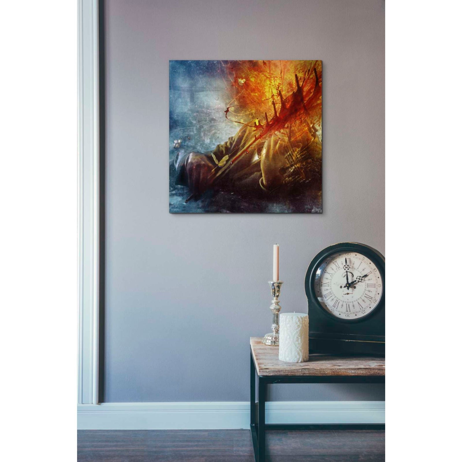 Cortesi Home 'A Look Into The Abyss' by Mario Sanchez Nevado, Canvas Wall Art,18 x 18