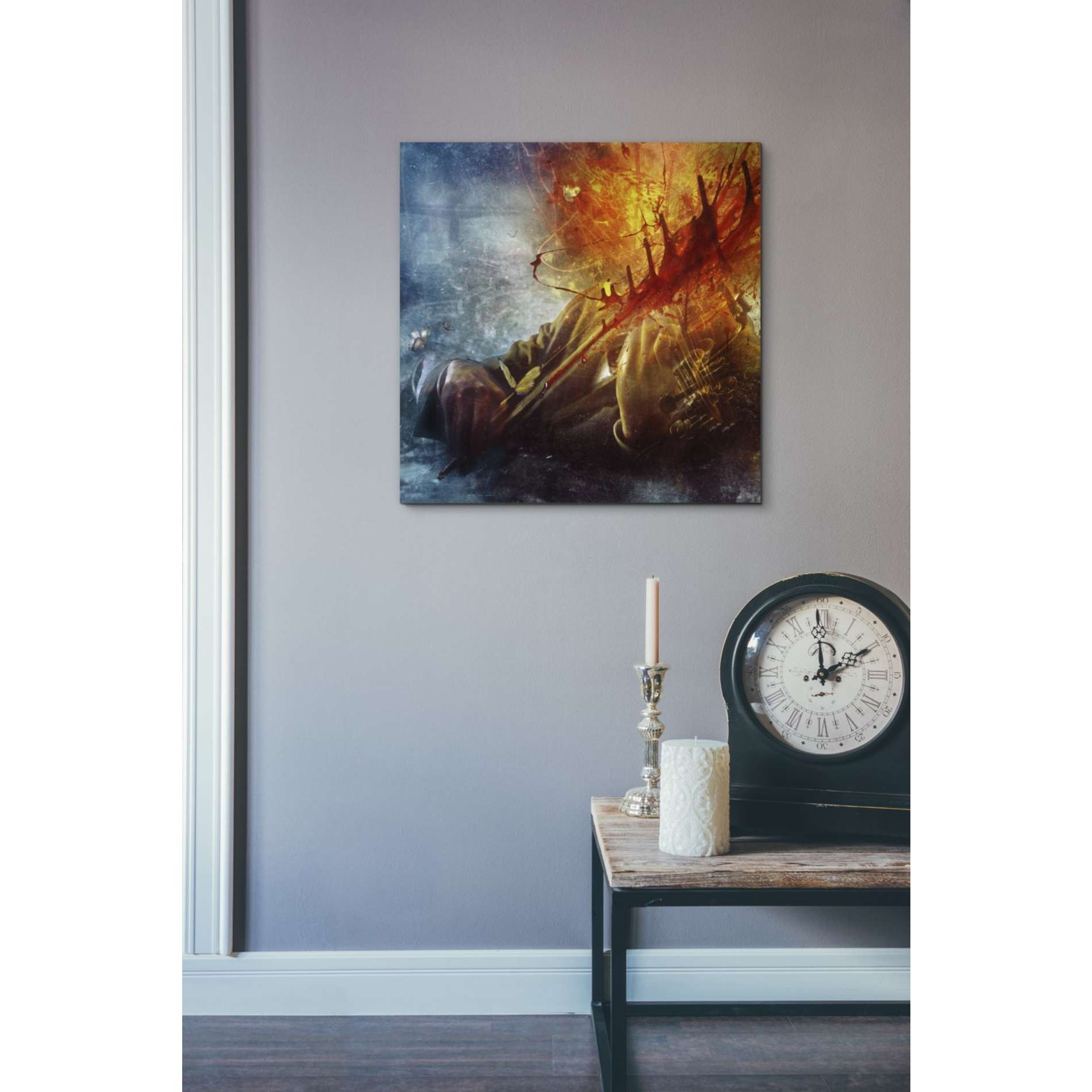 Cortesi Home 'A Look Into The Abyss' by Mario Sanchez Nevado, Canvas Wall Art,18 x 18