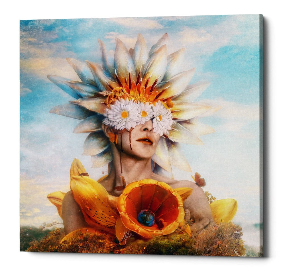 Cortesi Home 'Honey' by Mario Sanchez Nevado, Canvas Wall Art