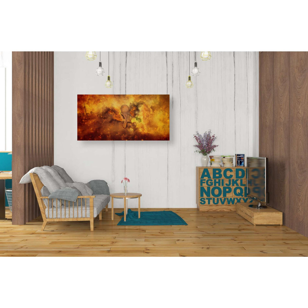 Cortesi Home &#39;Phoenix Newborn&#39; by Mario Sanchez Nevado, Canvas Wall Art,20 x 40