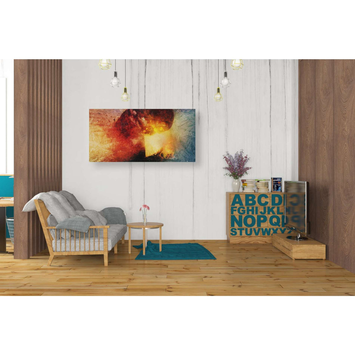 Cortesi Home &#39;The Earth Will Be Yours&#39; by Mario Sanchez Nevado, Canvas Wall Art,20 x 40