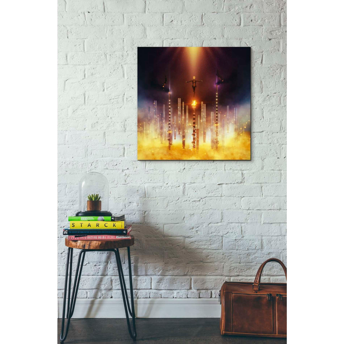 Cortesi Home &#39;Prometheus&#39; by Mario Sanchez Nevado, Canvas Wall Art,26 x 26