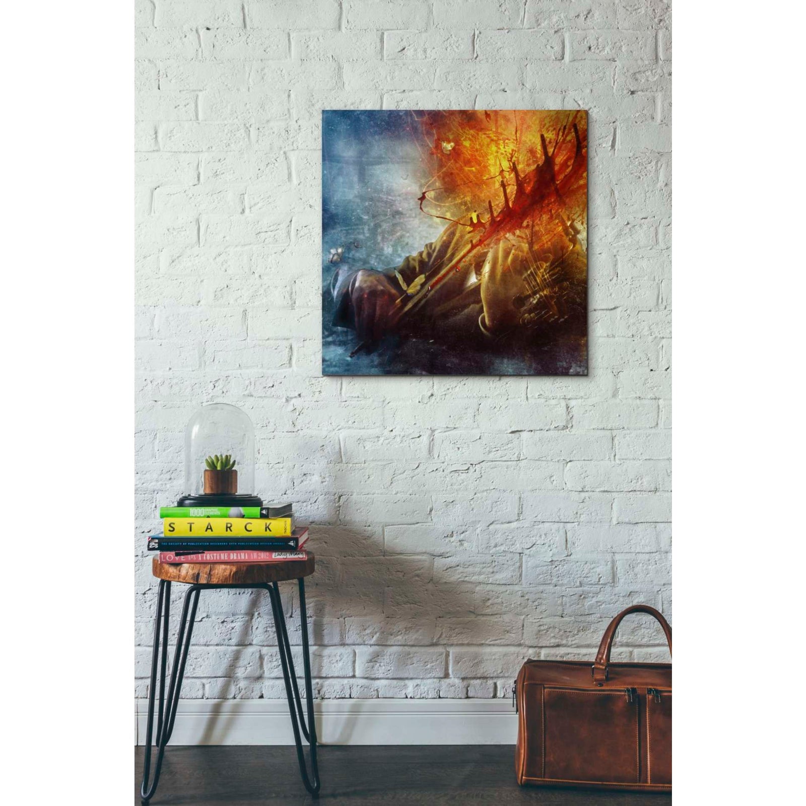 Cortesi Home 'A Look Into The Abyss' by Mario Sanchez Nevado, Canvas Wall Art,18 x 18