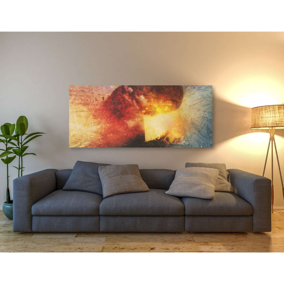 Cortesi Home &#39;The Earth Will Be Yours&#39; by Mario Sanchez Nevado, Canvas Wall Art,30 x 60