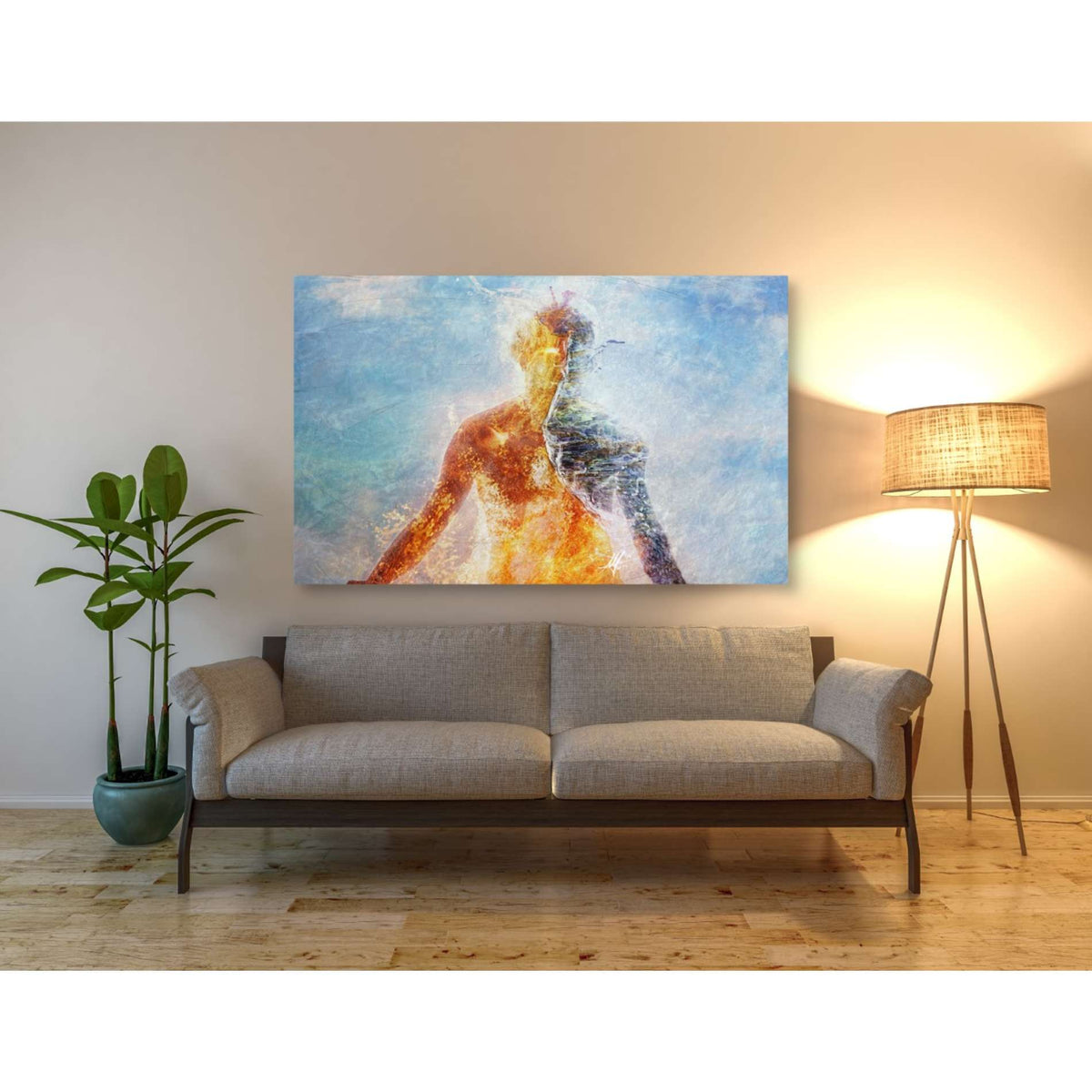 Cortesi Home &#39;Two Worlds&#39; by Mario Sanchez Nevado, Canvas Wall Art,40 x 60