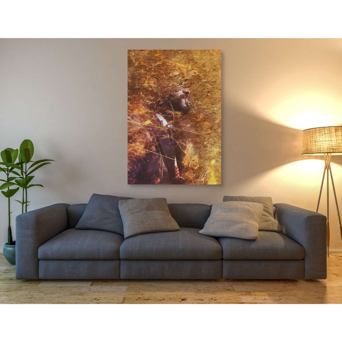 Cortesi Home &#39;Phoenix&#39; by Mario Sanchez Nevado, Canvas Wall Art,40 x 60