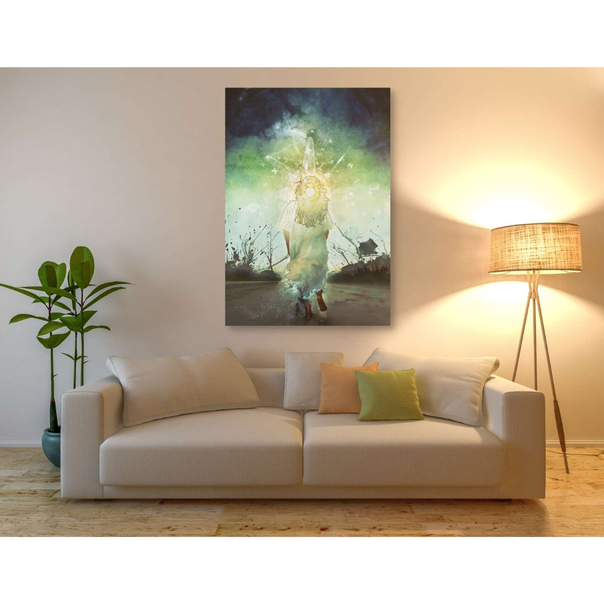 Cortesi Home &#39;Your Troubles Are Over&#39; by Mario Sanchez Nevado, Canvas Wall Art,40 x 60