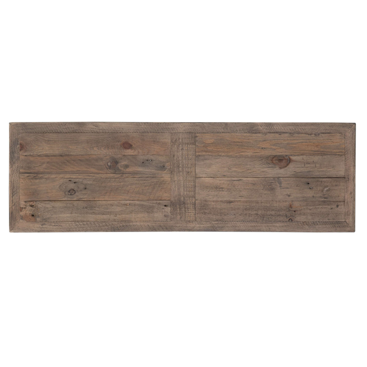 Cortesi Home Stonemill Dining Bench in Solid Reclaimed Pine Wood, 44&quot;