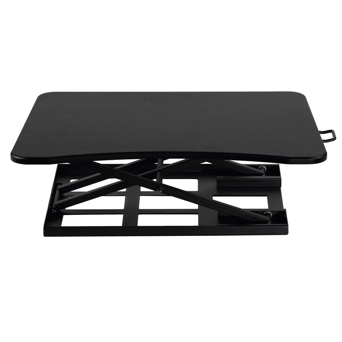 Cortesi Home Ursa Height Adjustable Standing Desk Converter, Black