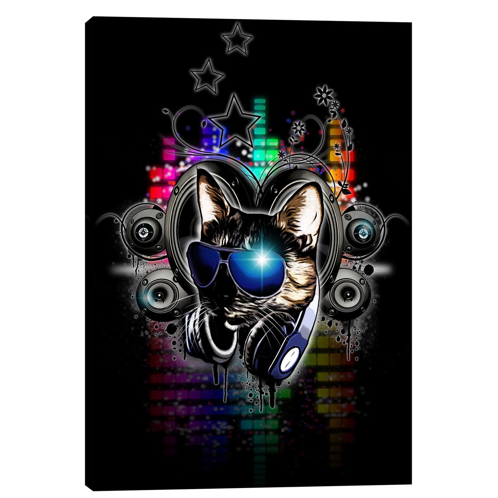 Cortesi Home 'Drop The Bass' by Nicklas Gustafsson, Canvas Wall Art