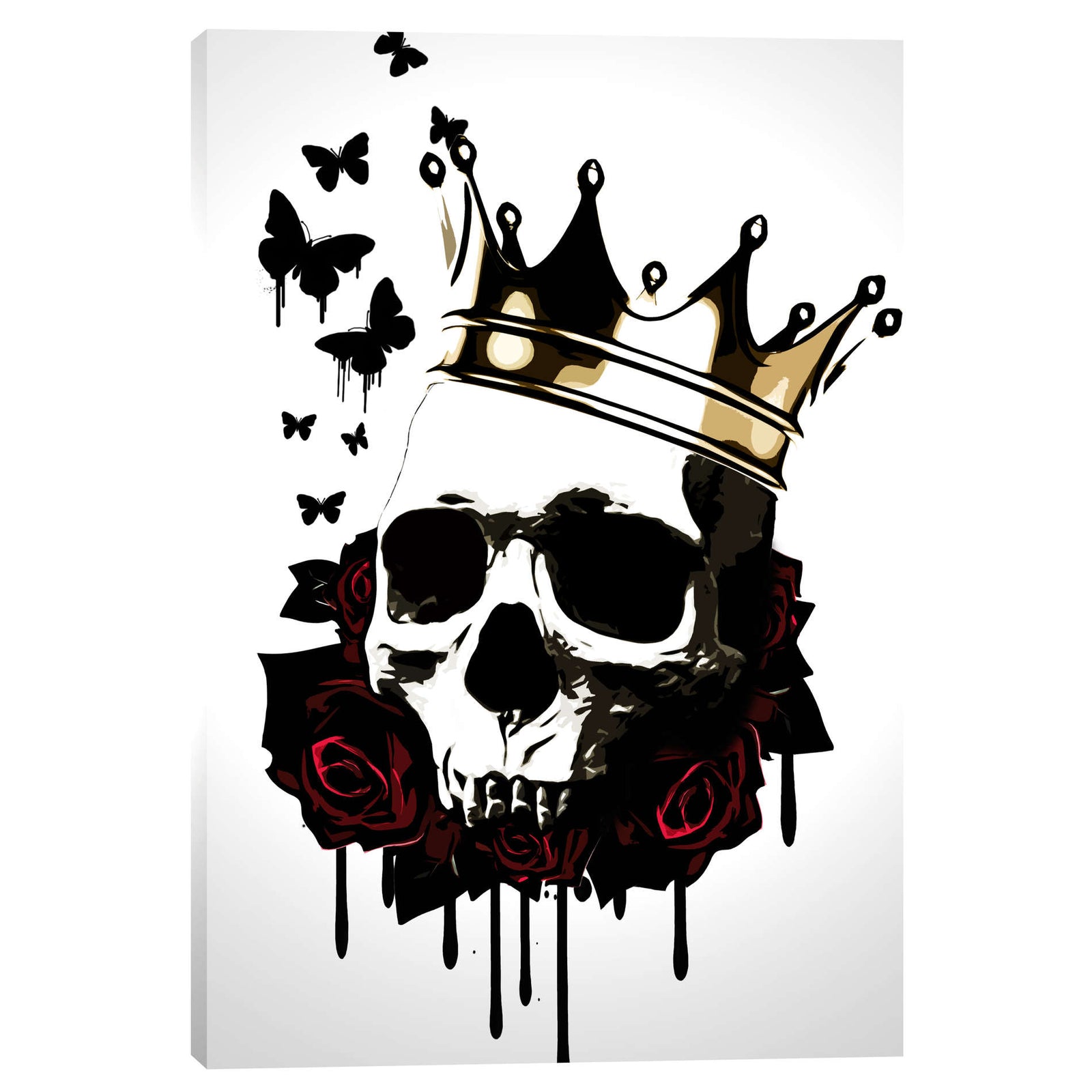 Cortesi Home 'El Rey De La Muerte' by Nicklas Gustafsson, Canvas Wall Art