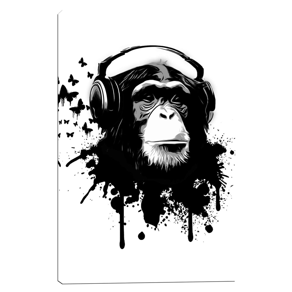 Cortesi Home &#39;Monkey Business&#39; by Nicklas Gustafsson, Canvas Wall Art