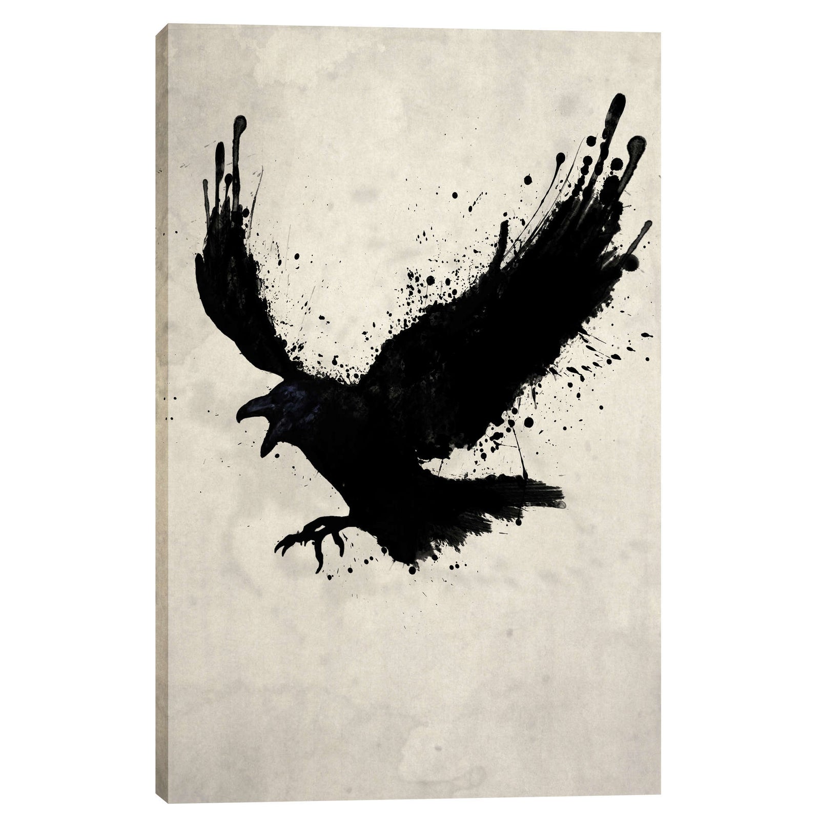 Cortesi Home "Raven" by Nicklas Gustafsson, Giclee Canvas Wall Art