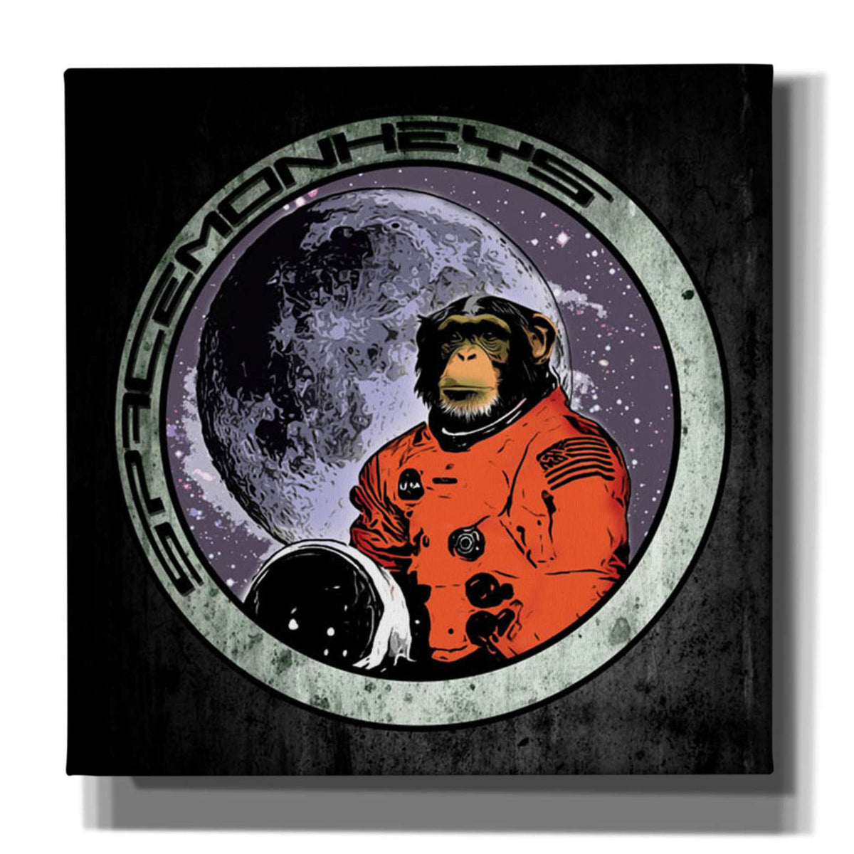 Cortesi Home &#39;Space Monkeys&#39; by Nicklas Gustafsson, Canvas Wall Art