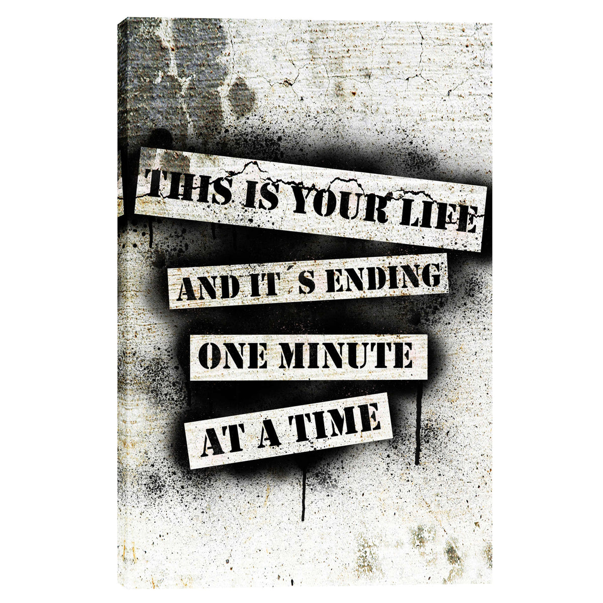 Cortesi Home &quot;This Is Your Life - Fight Club&quot; by Nicklas Gustafsson, Giclee Canvas Wall Art