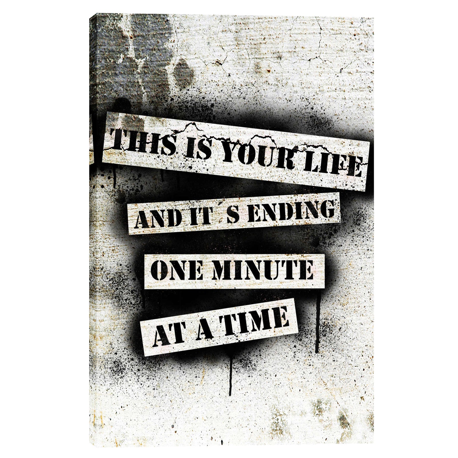 Cortesi Home "This Is Your Life - Fight Club" by Nicklas Gustafsson, Giclee Canvas Wall Art