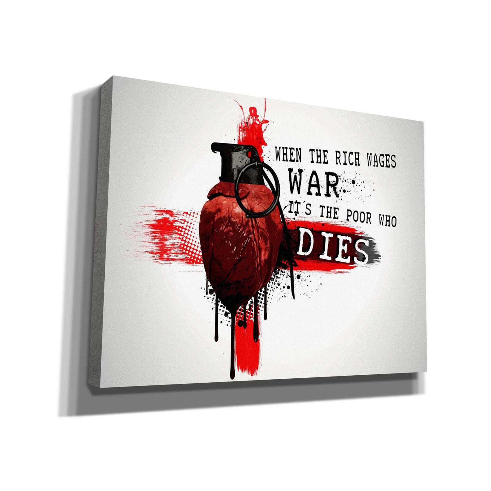 Cortesi Home 'When The Rich Wages War' by Nicklas Gustafsson, Canvas Wall Art