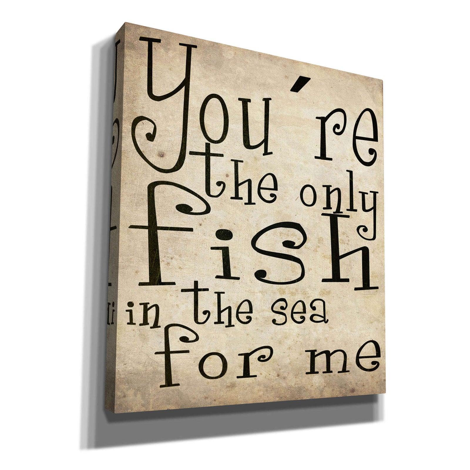 Cortesi Home "You're The Only Fish In The Sea" by Nicklas Gustafsson, Giclee Canvas Wall Art