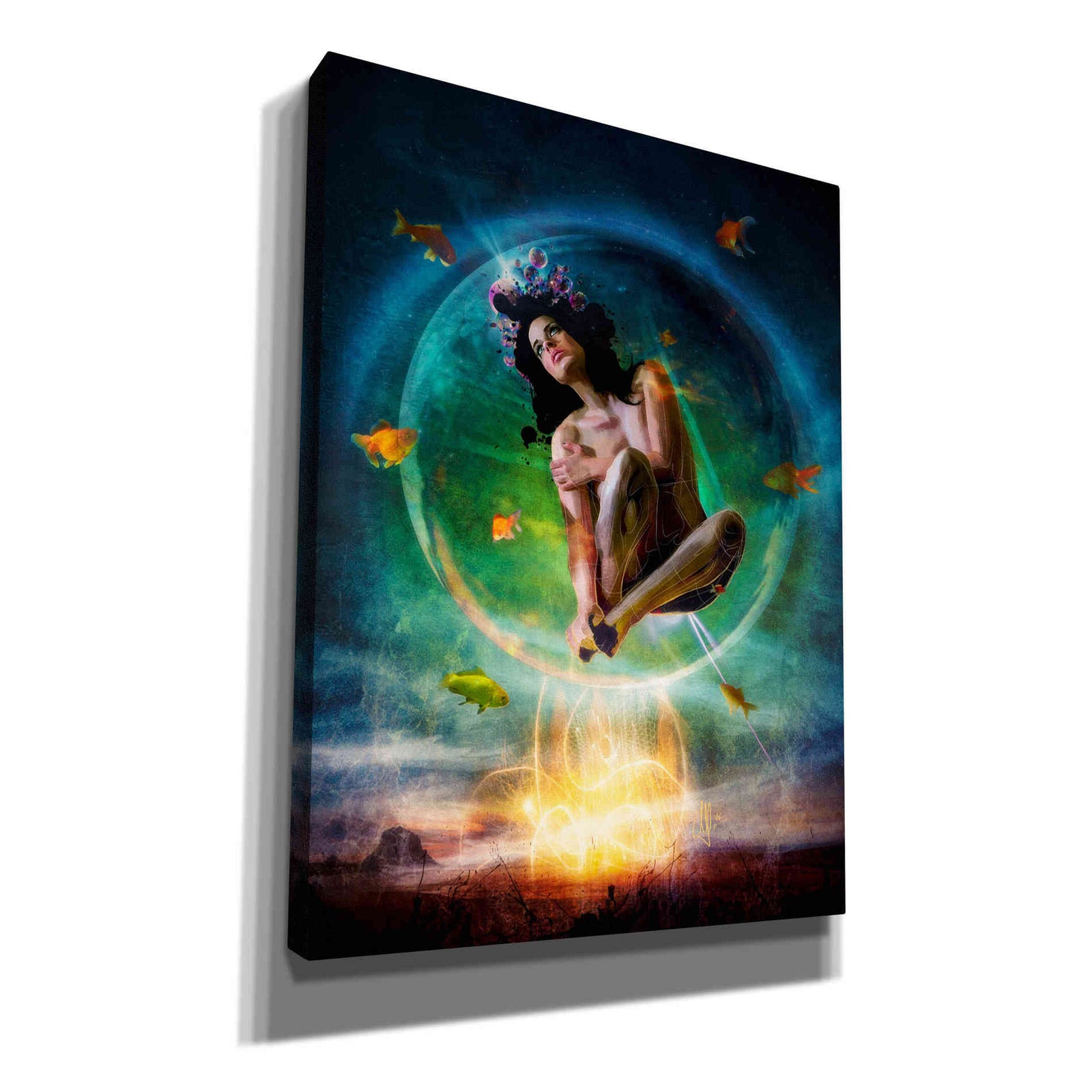 Cortesi Home 'A Noise Severe' by Mario Sanchez Nevado, Canvas Wall Art,Size A Portrait