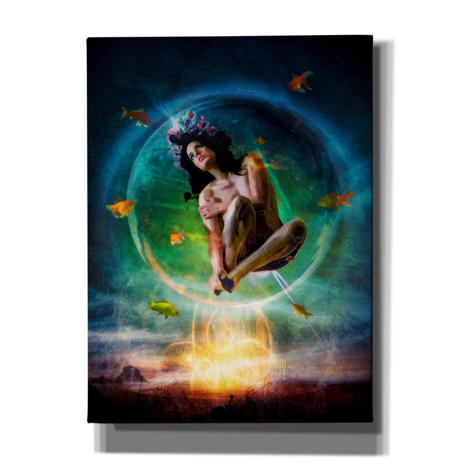 Cortesi Home 'A Noise Severe' by Mario Sanchez Nevado, Canvas Wall Art,Size A Portrait