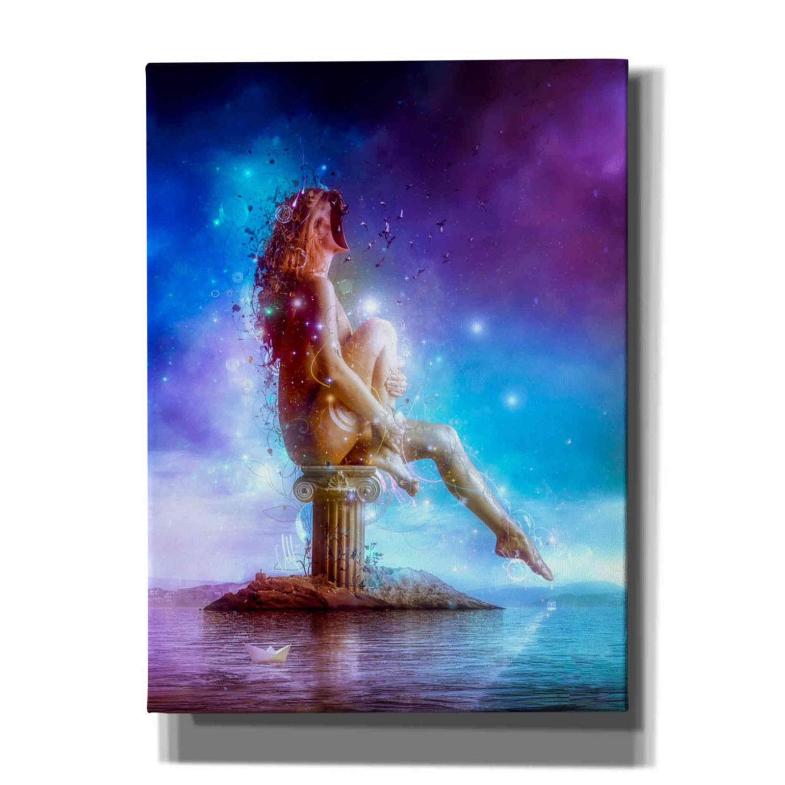 Cortesi Home 'Absentminded' by Mario Sanchez Nevado, Canvas Wall Art,Size A Portrait