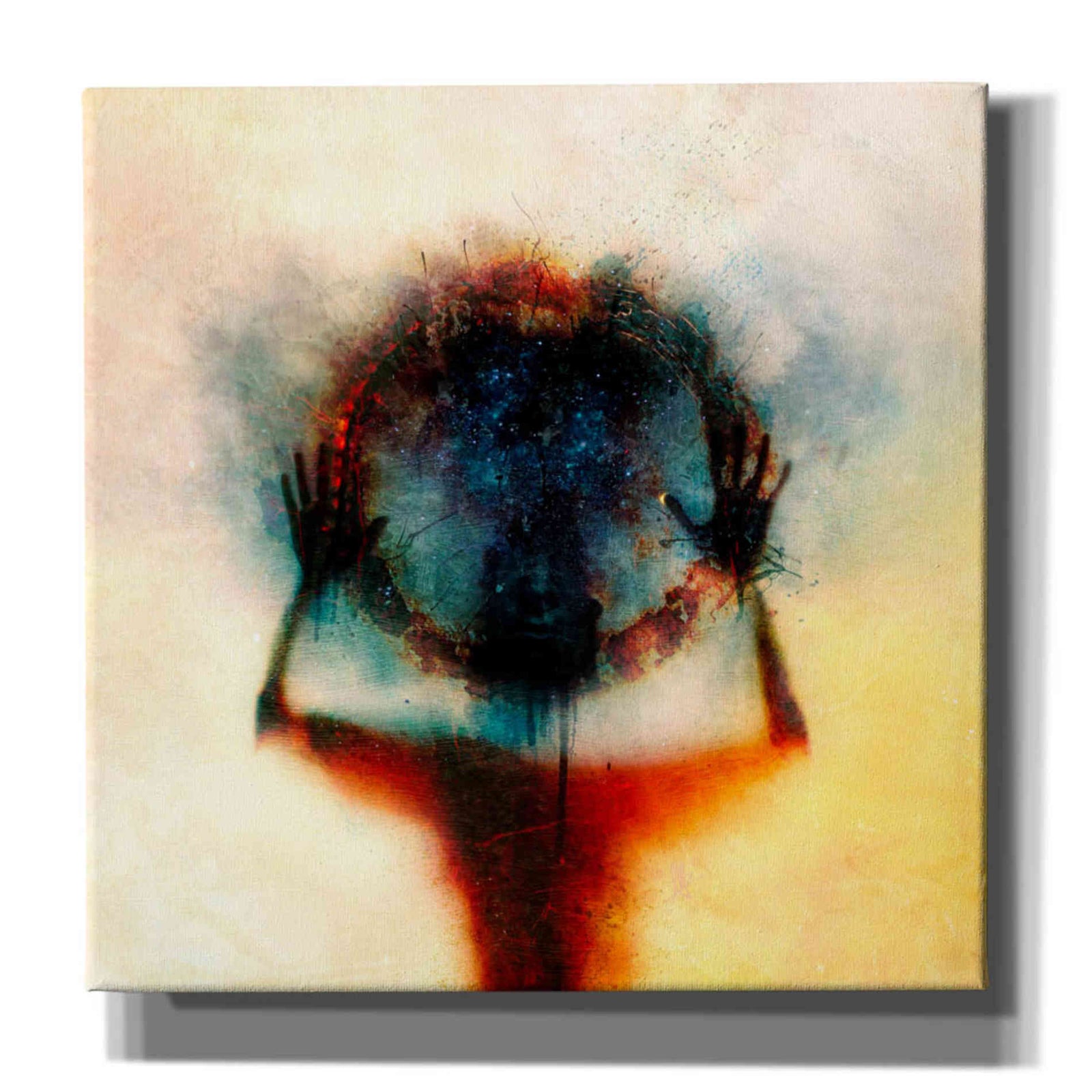 Cortesi Home 'Closer' by Mario Sanchez Nevado, Canvas Wall Art,Size 1 Square