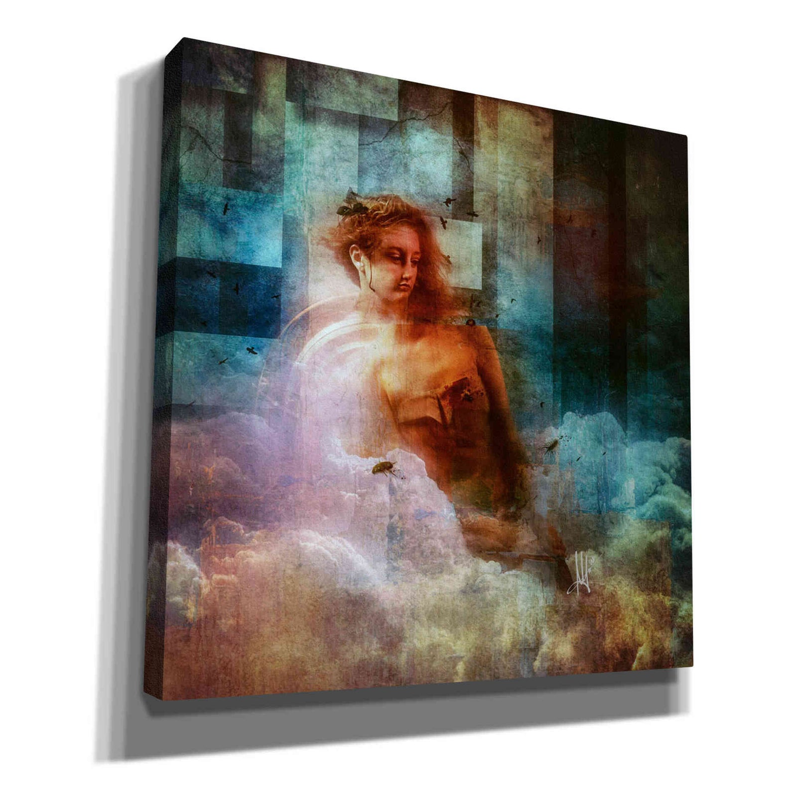 Cortesi Home 'Clouds' by Mario Sanchez Nevado, Canvas Wall Art,Size 1 Square
