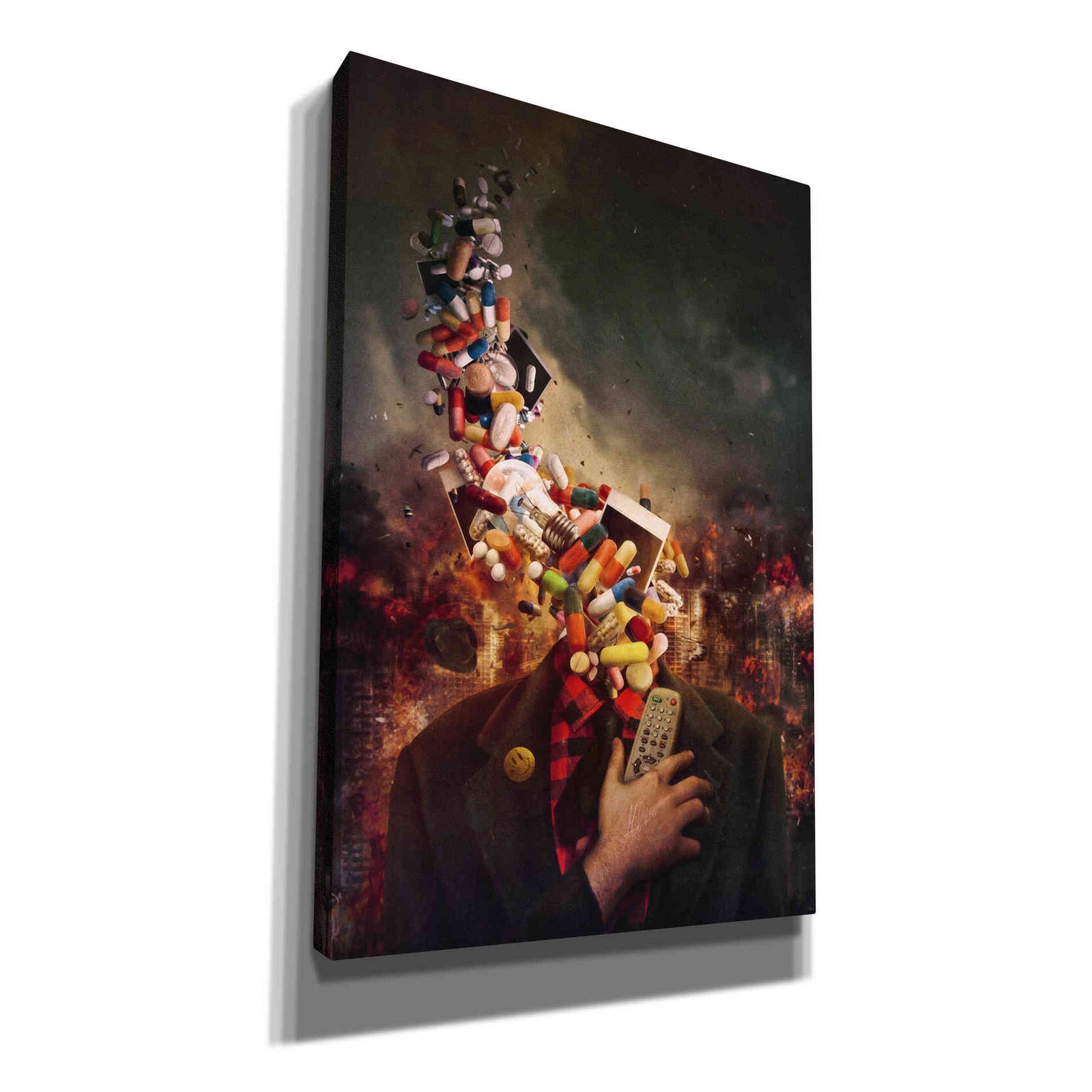 Cortesi Home 'Comfortably Numb' by Mario Sanchez Nevado, Canvas Wall Art,Size A Portrait
