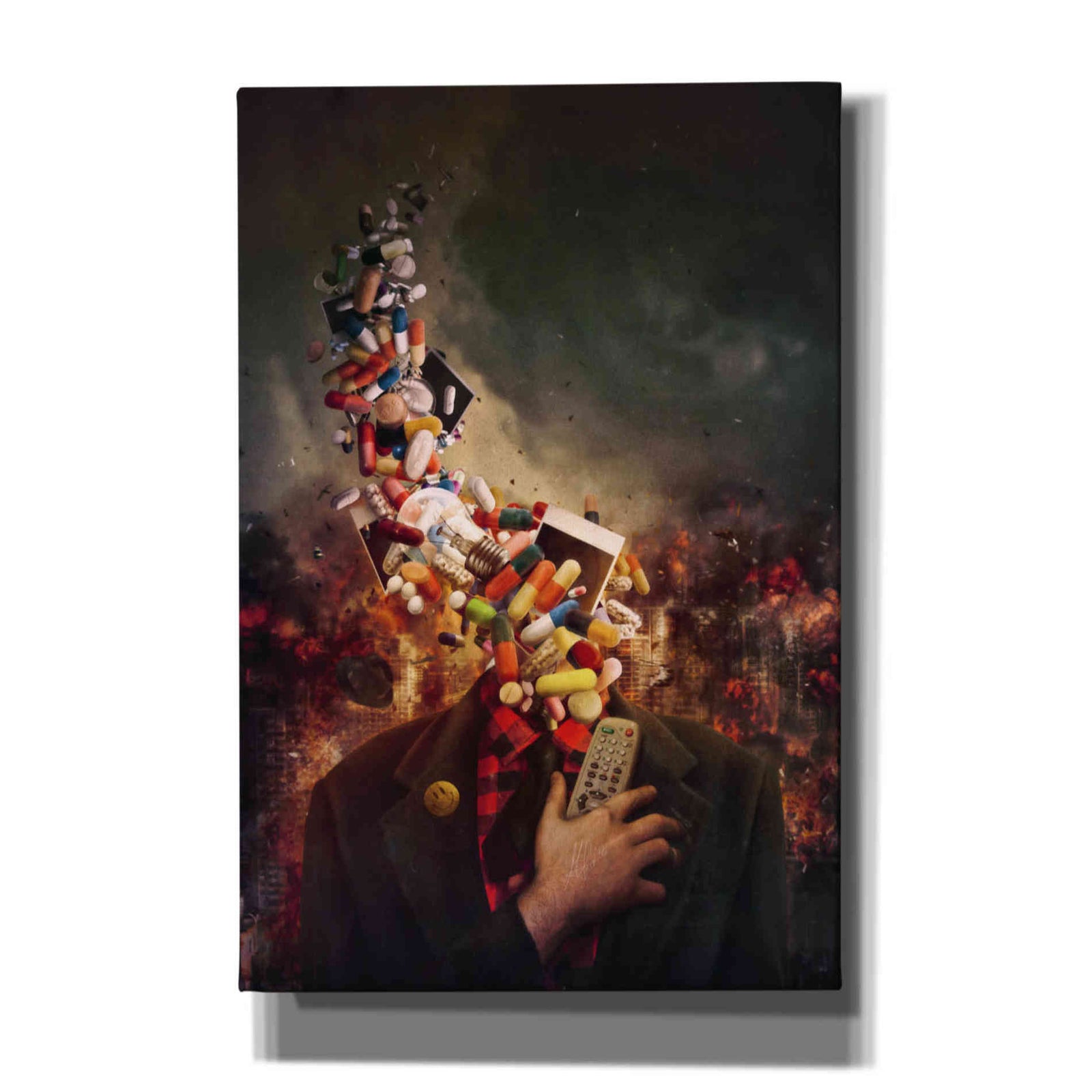 Cortesi Home 'Comfortably Numb' by Mario Sanchez Nevado, Canvas Wall Art,Size A Portrait