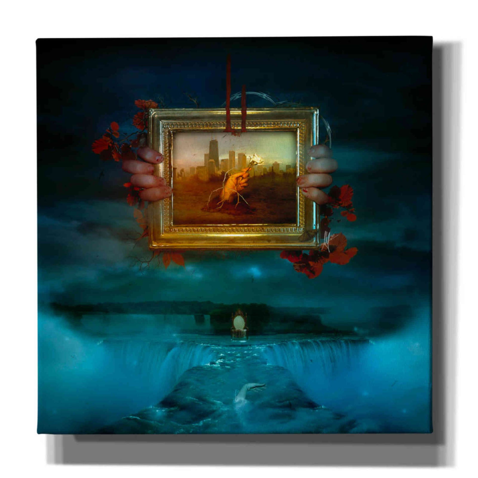 Cortesi Home 'Dangerous Dreams' by Mario Sanchez Nevado, Canvas Wall Art,Size 1 Square