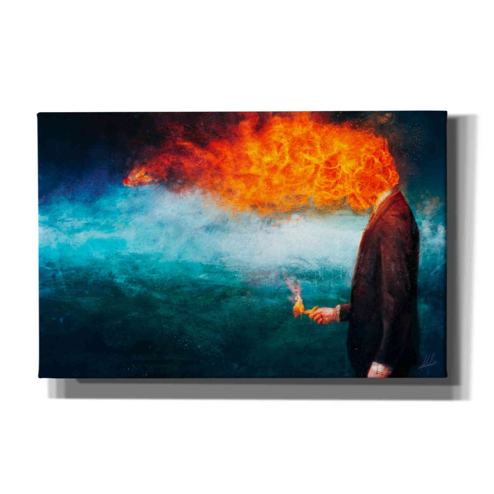Cortesi Home 'Deep' by Mario Sanchez Nevado, Canvas Wall Art,Size A Landscape