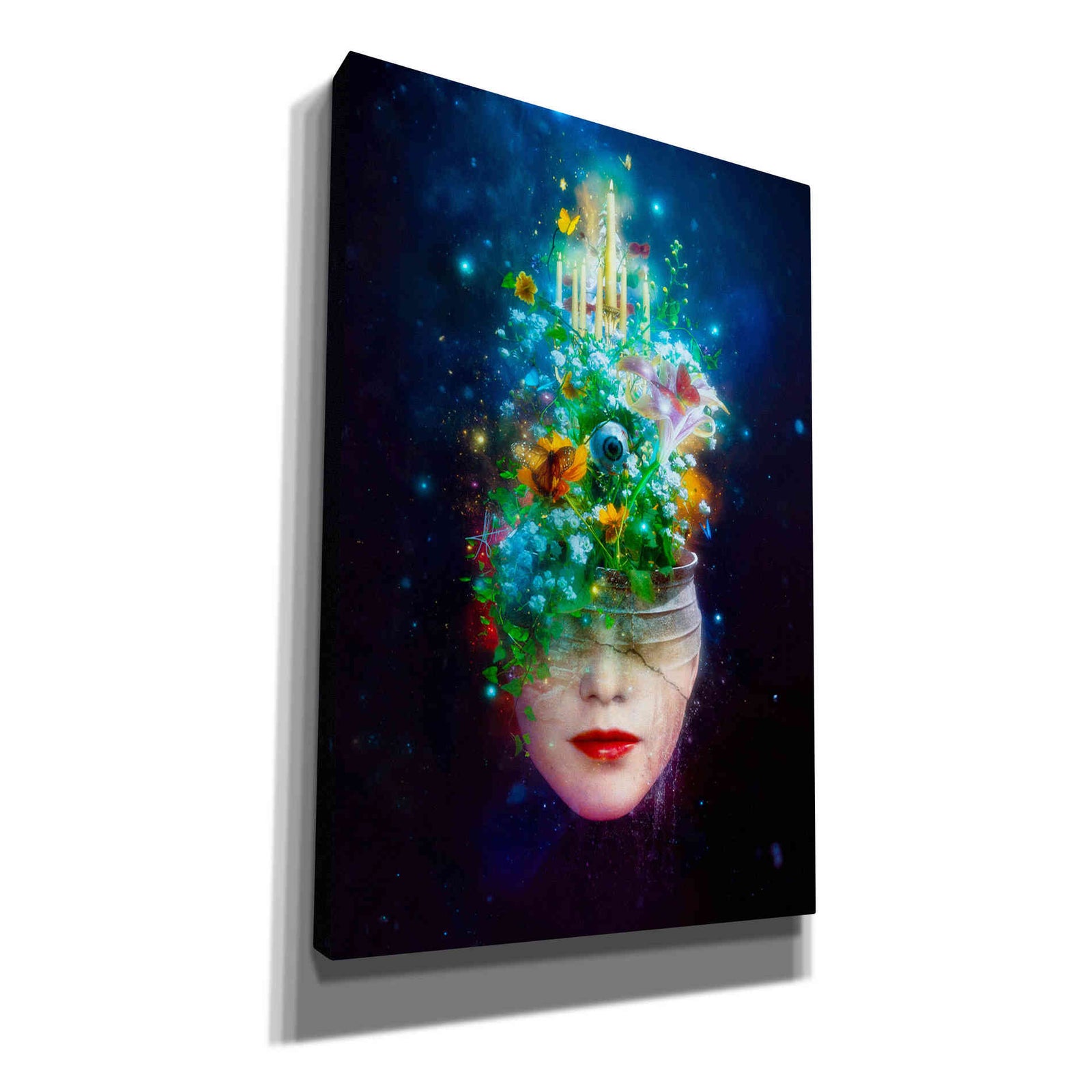 Cortesi Home 'Herbal Movement' by Mario Sanchez Nevado, Canvas Wall Art,Size A Portrait