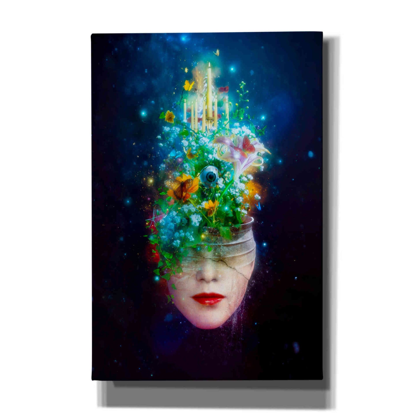 Cortesi Home 'Herbal Movement' by Mario Sanchez Nevado, Canvas Wall Art,Size A Portrait